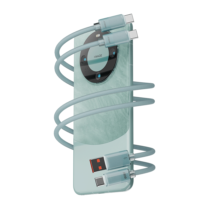 MT60 透明硅膠數據線_數據線_深圳市喬威電源有限公司