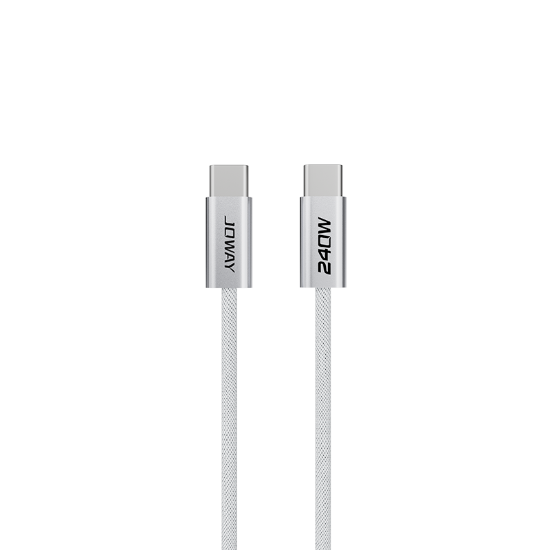 CC240  240W雙Type-C快充編織數據線_數據線_深圳市喬威電源有限公司