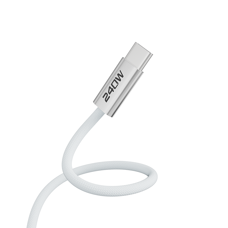 CC240  240W雙Type-C快充編織數據線_數據線_深圳市喬威電源有限公司