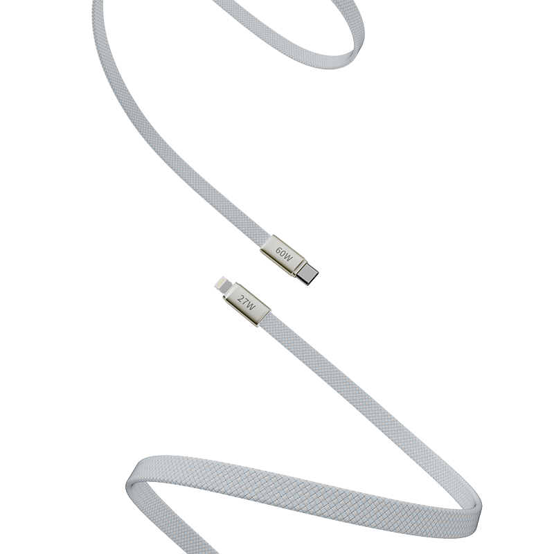 LI/CC199超薄快充數據編織扁線_數據線_深圳市喬威電源有限公司