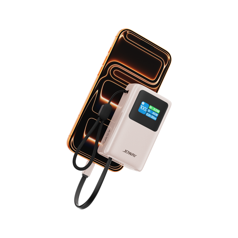 JP368自帶線45W移動電源_移動電源_深圳市喬威電源有限公司